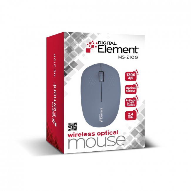 MS-210G ΑΣΥΡΜΑΤΟ ΠΟΝΤΙΚΙ 2.4 Ghz ELEMENT ΓΚΡΙ