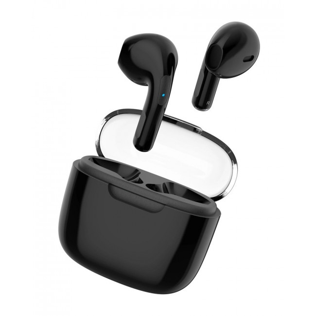 W52  BLUETOOTH TWS EARPHONES CELEBRAT ΜΕ ΘΗΚΗ ΦΟΡΤΙΣΗΣ ΜΑΥΡΟ