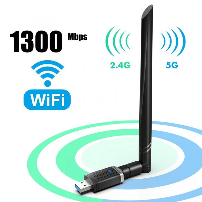 PT 1132 USB WiFi ΑΝΤΑΠΤΟΡΑΣ 1300Mbps