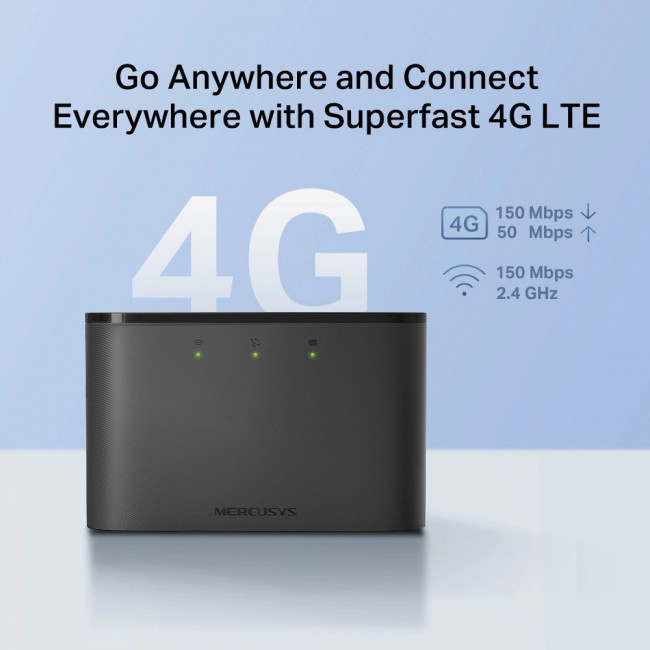 ΜΤ110  ROUTER 4G LTE MERCUSYS 300mbps