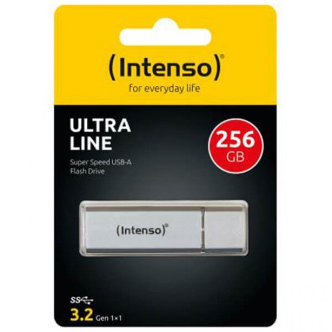 USB 3.2 ΜΝΗΜΗ 256GB ΑΣΗΜΙ INTENSO ULTRA LINE