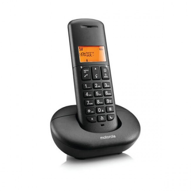 E 221 ΑΣΥΡΜΑΤΟ ΤΗΛΕΦΩΝΟ MOTOROLA ΜΑΥΡΟ