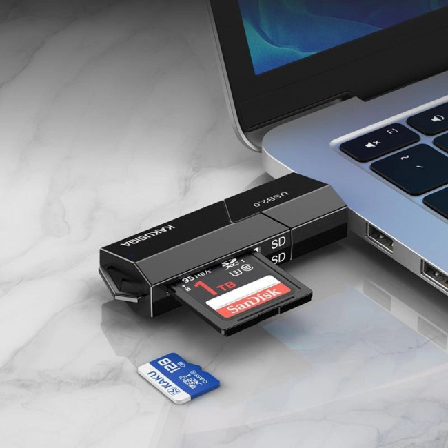 KSC-1411 CARD READER USB SD/MICRO SD KAKUSIGA
