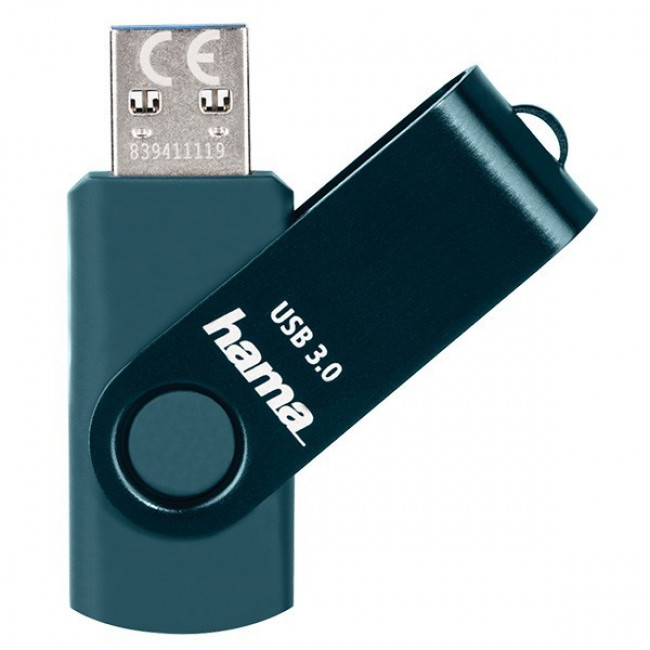 USB 3.2 ΜΝΗΜΗ 256GB 90MB/s HAMA