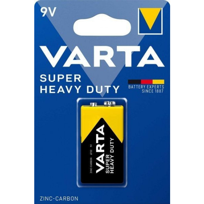 9V ΜΠΑΤAPIA ΑΠΛΗ HEAVY DUTY VARTA