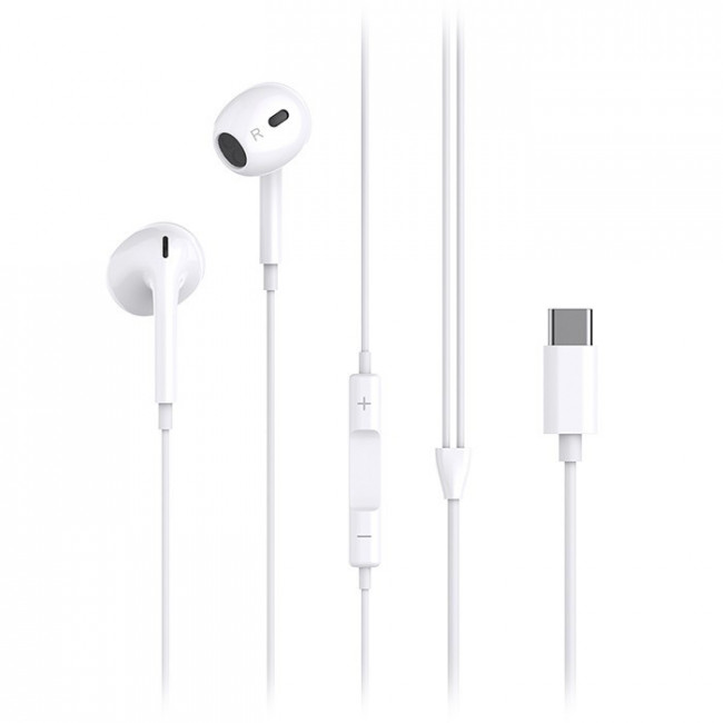 XO EP74 HANDSFREE ΜΕ ΦΙΣ TYPE C ΛΕΥΚΟ