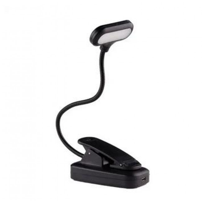 ΦΩΤΙΣΤΙΚΟ ΜΕ 5 LED & CLIP LY-15 ΣΕ ΨΥΧΡΟ ΛΕΥΚΟ