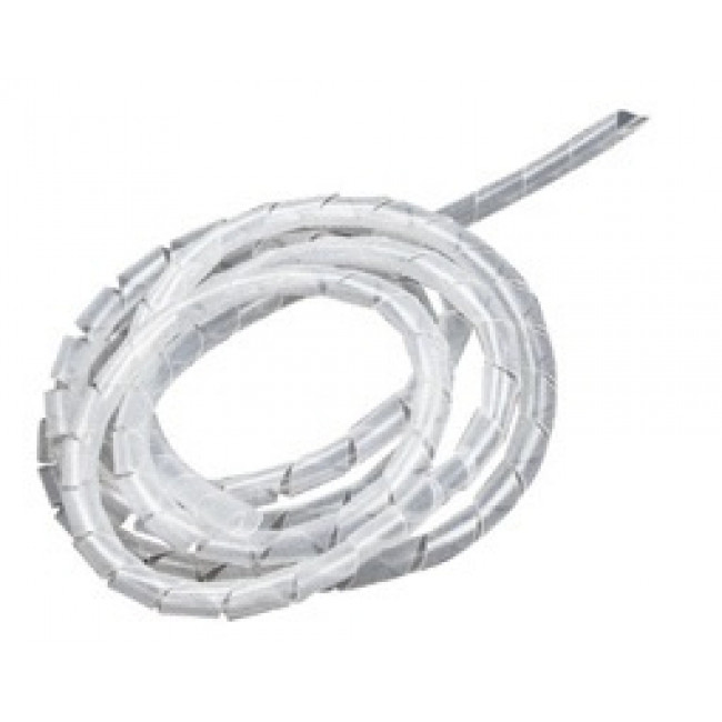 SWB 15 ΣΠΙΡΑΛ ΚΑΛΩΔΙΩΝ 15mm ΛΕΥΚΟ 10m
