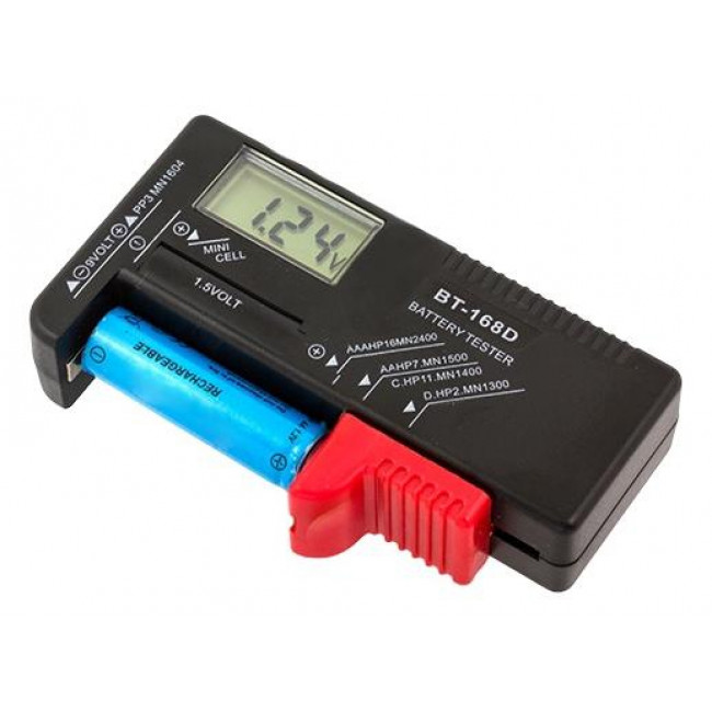 TESTER ΜΠΑΤΑΡΙΩΝ ΨΗΦΙΑΚΟ BT-168D