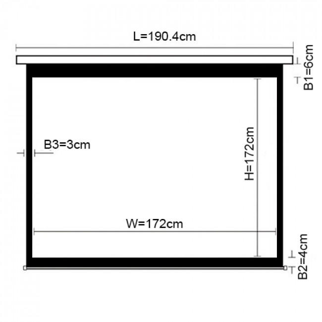 PMA G170 ΠΑΝΙ ΒΙΝΤΕΟΠΡΟΒΟΛΕΑ 1.72x1.72