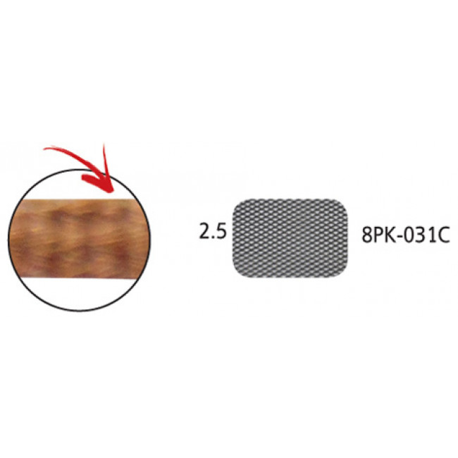 ΤΑΙΝΙΑ ΑΠΟΚΟΛΛΗΣΗΣ 2.5mm 8PK 031C