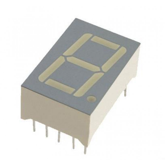 DISPLAY LED ΚΟΙΝΗΣ ΑΝΟΔΟΥ  ΚΟΚΚΙΝΟ 13mm 7 SEGMENT TDS-5165BG-5135K