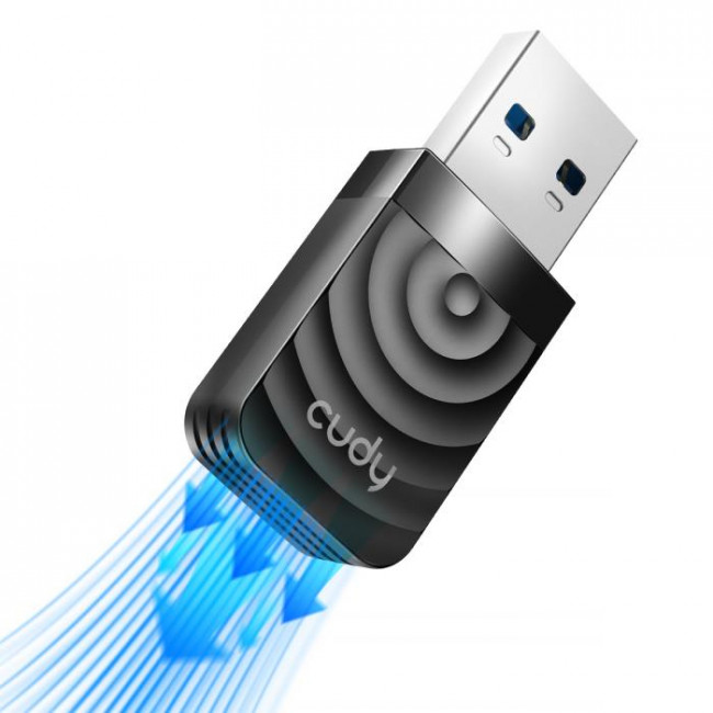 WU 1300S USB MINI ΑΣΥΡΜΑΤΟΣ ΑΝΤΑΠΤΟΡΑΣ DUAL BAND CUDY