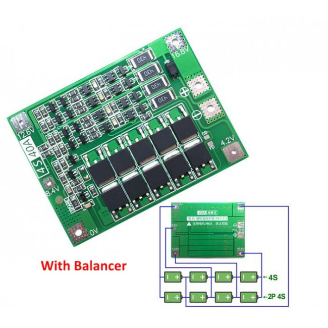 BMS MODULE 4S 40A