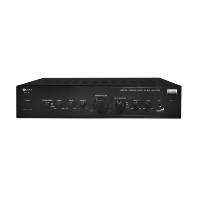 AV 2305B ΕΝΙΣΧΥΤΗΣ KARAOKE 2x50W RMS