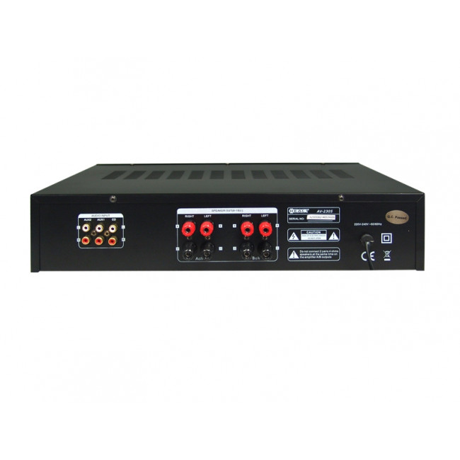 AV 2305B ΕΝΙΣΧΥΤΗΣ KARAOKE 2x50W RMS