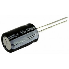 1000μF/16V ΠΥΚΝΩΤΗΣ ΗΛΕΚΤΡΟΛΟΓΙΚΟΣ 105°C 10x16mm