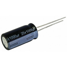 1000μF/25V ΠΥΚΝΩΤΗΣ ΗΛΕΚΤΡΟΛΟΓΙΚΟΣ 105°C 10x20mm