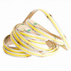 ΚΑΛΩΔIOΤΑΙΝΙΑ COB LED 12V 8mm 7W/m 320 LEDs/m ΣΕ ΦΥΣΙΚΟ ΛΕΥΚΟ (4000K) ΜΗ ΑΔΙΑΒΡΟΧΗ IP20