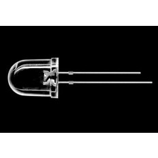 LED 10mm ΔΙΑΦΑΝΟ ΛΕΥΚΟ ΥΨΗΛΗΣ ΦΩΤΕΙΝΟΤΗΤΑΣ