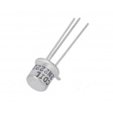 2N 2222 TRANSISTOR TO-18 TRANSISTOR ΜΕΤΑΛΛΙΚΟ