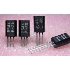 2SB 544 PNP ΤΡΑΝΖΙΣΤΟΡ Uni, lo-sat, 25V, 1A, 0,9W, 180MHz