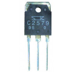2SC 2579 NPN ΤΡΑΝΖΙΣΤΟΡ NF/S-L, 160/160V, 8A, 80W, -/3,1µs