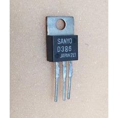 2SD 386Y NPN ΤΡΑΝΖΙΣΤΟΡ TV-VA, 200/120V, 3A, 25W, 8MHz