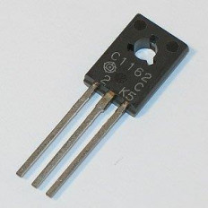 2SC 1162 NPN ΤΡΑΝΖΙΣΤΟΡ NF/S-L, 35V, 2,5A, 10W, 180MHz