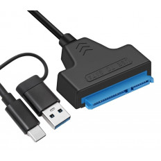 ΜΕΤΑΤΡΟΠΕΑΣ ΕΣΩΤΕΡΙΚΟΥ ΔΙΣΚΟΥ SATA ΣΕ USB 3.0 ΚΑΙ TYPE-C