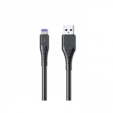 USB A - LIGHTNING ΚΑΛΩΔΙΟ ΓΙΑ iPHONE 3m 6A ΜΑΥΡΟ WARGOD SUPER FAST WDC-152