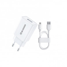 ΤΡΟΦΟΔΟΤΙΚΟ 220V ΣΕ USB 2A 10W + LIGHTNING WP-U118