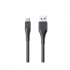 USB A - MICRO USB B ΚΑΛΩΔΙΟ 3m 6A ΜΑΥΡΟ WARGOD SUPER FAST WDC-152