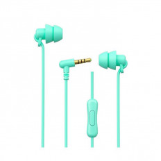 YB 02 ΑΚΟΥΣΤΙΚΑ HANDSFREE PLUG 1.2m WK ΠΡΑΣΙΝΑ