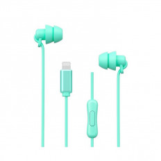 YB 02 ΑΚΟΥΣΤΙΚΑ HANDSFREE LIGHTNING 1.2m WK ΠΡΑΣΙΝΑ