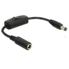 KAΛΩΔΙΟ ΤΡΟΦΟΔΟΣΙΑΣ ΜΕ ΔΙΑΚΟΠΤΗ ΚΑΙ ΦΙΣ DC 2,1mm