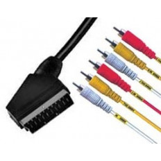 SCART ΑΡΣΕΝΙΚΟ - 6RCA ΑΡΣΕΝΙΚΑ ΚΑΛΩΔΙΟ 1.5m