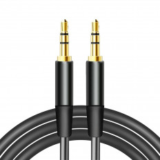 3.5mm STEREO ΑΡΣΕΝΙΚΟ - ΑΡΣΕΝΙΚΟ ΚΑΛΩΔΙΟ 1m ΜΑΥΡΟ
