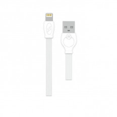 USB ΚΑΛΩΔΙΟ ΓΙΑ iPHONE i6 3m ΛΕΥΚΟ ΠΛΑΚΕ WDC-023 WK