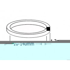 No 80 ΙΜΑΝΤΑΣ ΤΕΤΡΑΓΩΝΟΣ 1.2x1.2mm