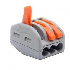 ΚΛΕΜΑ ΤΑΧΕΙΑΣ ΣΥΝΔΕΣΗΣ ΗΛΕΚΤΡΟΛΟΓΙΚΩΝ ΚΑΛΩΔΙΩΝ 3 ΘΕΣΕΩΝ (1:2)