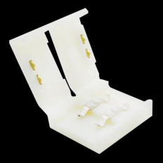 ΚΟΝΕΚΤΟΡΑΣ 2 ΕΠΑΦΩΝ ΓΙΑ ΤΑΙΝΙΕΣ LED 5050 ΜΟΝΟΥ ΧΡΩΜΑΤΟΣ ΧΩΡΙΣ ΚΑΛΩΔΙΟ