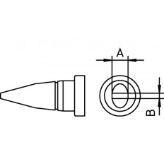 LT C ΜΥΤΗ 3.2mm ΚΟΛΛΗΤΗΡΙΟΥ WELLER WSP 80/WP 80