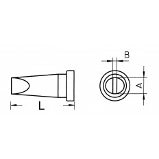 LT Η ΜΥΤΗ 0.8mm ΚΟΛΛΗΤΗΡΙΟΥ WELLER WSP 80/WP 80