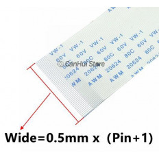 ΚΑΛΩΔΙΟΤΑΙΝΙΑ 0.5mm 50Pin 19.5cm REVERCE CONTACT