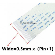 ΚΑΛΩΔΙΟΤΑΙΝΙΑ 0.5mm 30Pin SAME SIDE CONTACT