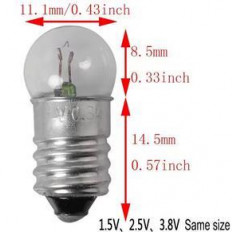 3.8V ΛΑΜΠΑΚΙ ΒΙΔΩΤΑ 1.1W