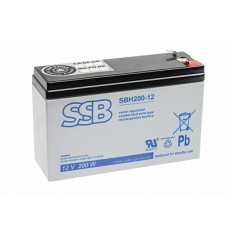 12-5 ΜΠΑΤΑΡΙΑ ΜΟΛΥΒΔOY 12V 5Ah SSB