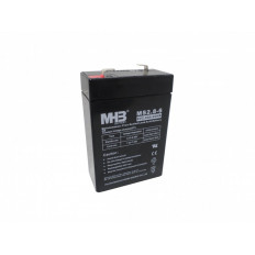 6-2.8 ΜΠΑΤΑΡΙΑ ΜΟΛΥΒΔΟΥ 6V 2.8Ah MHB