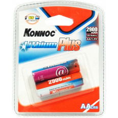 1.5V 2900mAh AA ΜΠΑΤΑΡΙΑ ΛΙΘΙΟΥ KONNOC